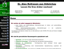 Tablet Screenshot of dr-alex-rollrasen.de